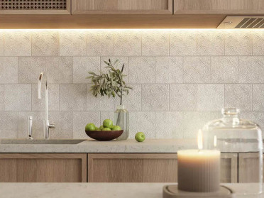 Декор Фес бежевый светлый глянцевый (KMD3STA001BN) 15x15x0.77 от Kerama Marazzi (Россия)