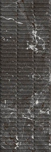 Настенная плитка Тубкаль чёрный глянцевый структура обрезной(KM3090B0170R) 30x89.5 от Kerama Marazzi (Россия)