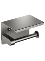 Держатель для туалетной бумаги Aquatek Европа AQ4939BGM оружейная сталь