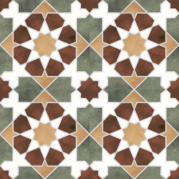 Напольная плитка Rabat Green 45x45 от Kerlife Ceramicas (Испания)