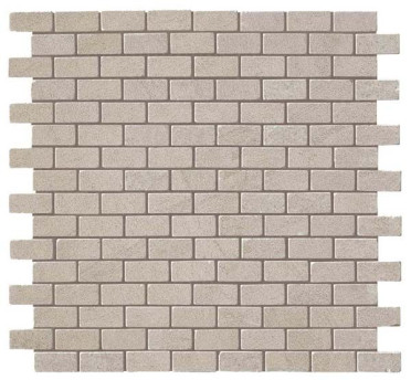 Мозаика керамогранит Marvel Stone Clauzetto White Mosaico Burattato (AS4N) 29.8x29.8 от Atlas Concorde (Италия)