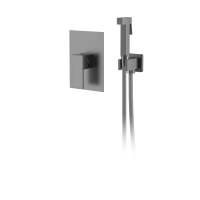 Гигиенический душ со смесителем D&K Bayern.Liszt DA1515006 серый