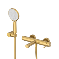 Смеситель для ванны Cezares Relax RELAX-VD-BORO брашированное золото