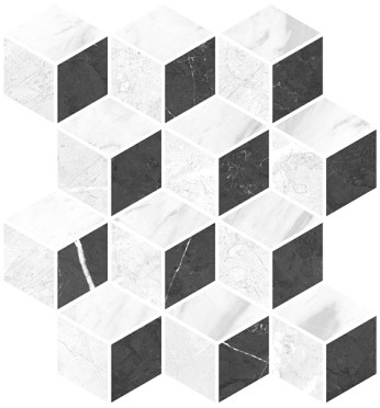 Вставка Royal Stone мозаика многоцветный (A-RS2L451\G) 28x27 от Cersanit (Россия)