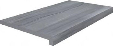 Фронтальная ступень клеёная тип L Роверелла серый (DL600400R20/GLF) 34x60x20 от Kerama Marazzi (Россия)