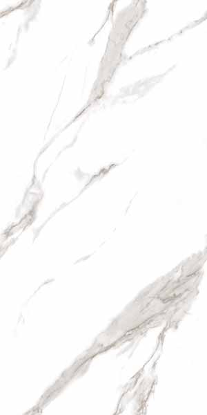 Керамогранит Calacatta Sharp Silver белый Полированный 60x120 от Ceradim (Индия)