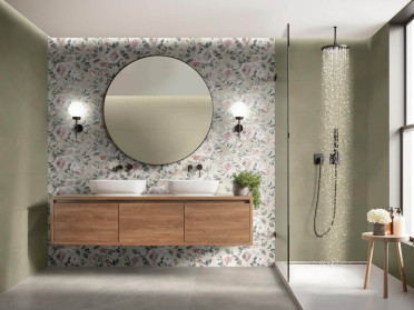 Настенная плитка Vida Fango Rett (RA6F) 30x90 от Ragno (Италия)