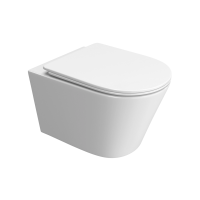 Унитаз подвесной с сиденьем микролифт BelBagno Tre BB5180CH-TOR/SC безободковый