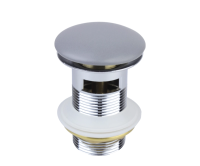 Донный клапан Bronze de Luxe 1002/1GR серый