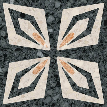 Керамогранит NIZA Vietri-R Negro 20x20 от Vives Ceramica (Испания)