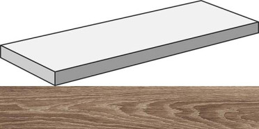 Угловая ступень ECO CHIC ANG.TOP SX AVANA RET левая (PF60006668) 32x120x4.5 от ABK Ceramiche (Италия)