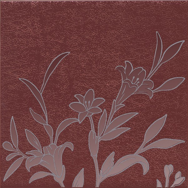 Декор Барберино 5 бордо глянцевый (HGD/C569/5293) 20x20x0.69 от Kerama Marazzi (Россия)