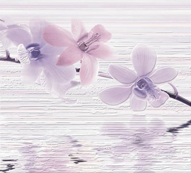 Панно Miracle (MC2F322D) сиреневое 20x44 от Cersanit (Россия)