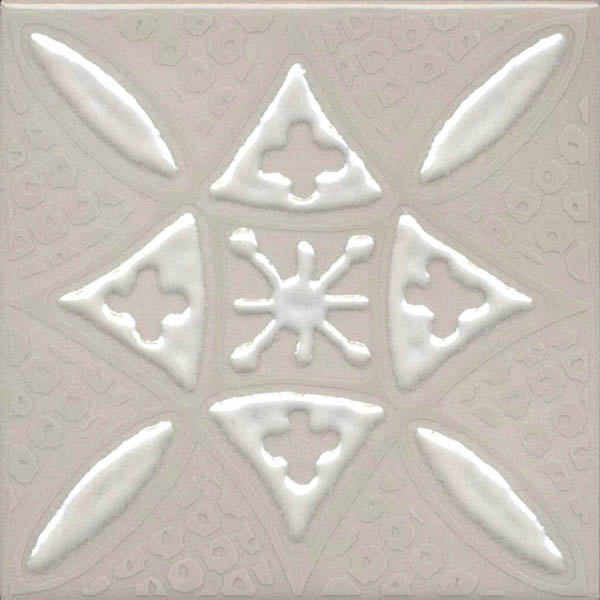 Декор Бахия 2 серый светлый глянцевый (KMD3STA018GN) 9.8x9.8x0.7 от Kerama Marazzi (Россия)