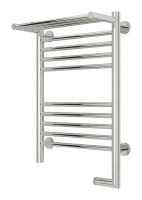 Полотенцесушитель электрический 600x400 Сунержа Богема + с полкой 00-5207-6040 хром