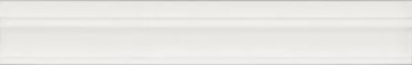 Бордюр Багет Флориан белый матовый обрезной (BLC040R) 30x5x19 от Kerama Marazzi (Россия)