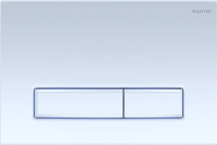 Кнопка смыва Aquatek Slim KDI-0000021 белая