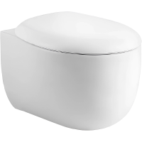 Унитаз подвесной с сиденьем микролифт Aquatek Альтаир AQ1980-00 безободковый