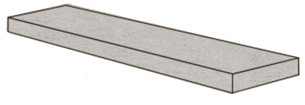 Угловая ступень POETRY STONE RELOADED ANGD.BASALTINA SILVER NAT R (PF60017688) 32x120 от ABK Ceramiche (Италия)