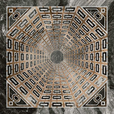 Декор Арката SG013402R/D серый тёмный лаппатированный 119.5x119.5 от Kerama Marazzi (Россия)