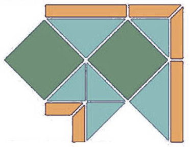 Угол Петра (У-07/15/24) 23.3x23.3x18.7 от Топ Рус (Россия)