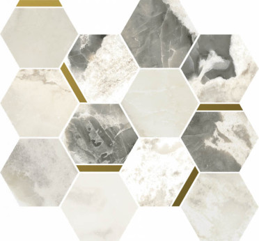 Мозаика STELLARIS DOVER LIGHT MOSAICO CHIC (620110000227) 28.3x32.8 от Italon (Россия)