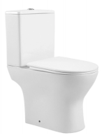 Унитаз-компакт напольный с бачком и сиденьем микролифт Aquatek Леон AQ2785T-00