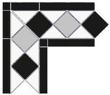 Угол Анна (У-01/02/19) 25.3x25.3x12.2 от Топ Рус (Россия)