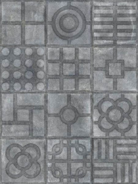 Напольная плитка Paulista Grafito 20x20 от Vives Ceramica (Испания)