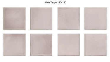 Настенная плитка Mate Taupe 15x15 от Eletto Ceramica (Россия)