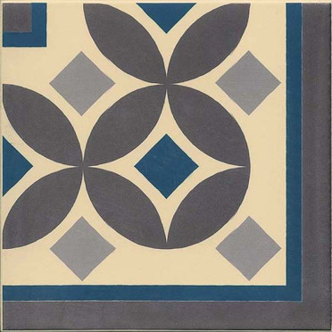 Декор 1900 Guell-3 20x20 от Vives Ceramica (Испания)