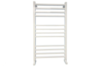 Полотенцесушитель водяной 1000x400 Ника Modern ЛМ 5 100/40 RAL9016 бел мат с вентилями