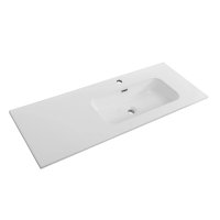 Раковина мебельная Cezares Duet 120 CZR-8095-120-R белая