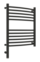 Полотенцесушитель электрический 600х500 Сунержа Богема + выгнутая 15-5802-6050 черный