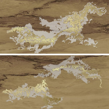 Декор VENUS DEC. SOLITAIRE VISONE (комп 2шт) 30x60 от Ceramiche Brennero (Италия)