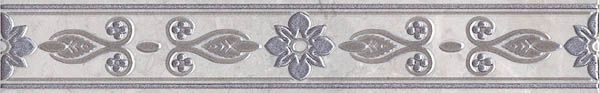 Бордюр настенный MLD\C06\6243 Мармион светло-серый 6x40 от Kerama Marazzi (Россия)