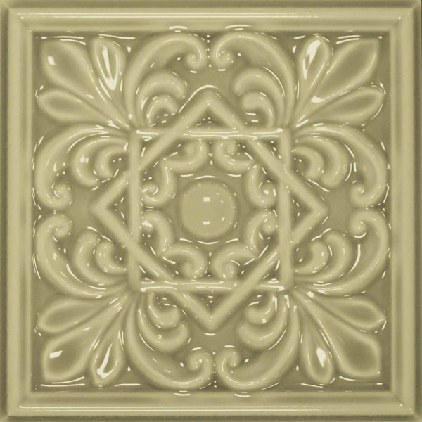 Декор PLUS CLASSIC 1 KHAKI (CV62796) 15x15 от Cevica (Испания)