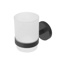 Стакан для ванной Cezares Relax RELAX-TUMS-NOP черный матовый