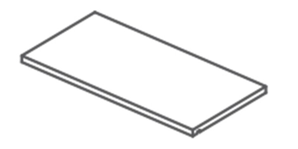 Спецэлемент SHALE GREIGE GOCCIOLATOIO 2CM (SL03SG6) 30x60 от Italgraniti (Италия)
