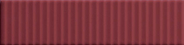 Настенная плитка BISCUIT Strip Bordeaux (4101159) 5x20 от 41ZERO42 (Италия)