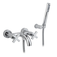 Смеситель для ванны с ручным душем со стены Nicolazzi M.CROCE 2202CR27