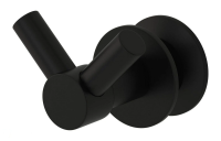 Вешалка крючок Виктория н/ж для ДР Сунержа, матовый черный (31-2010-0002)