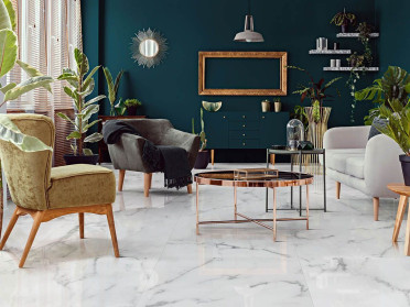 Керамогранит Aral White Polished Rect 60x120 от ITT Ceramic (Испания)