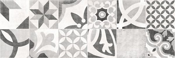 Настенная плитка Apeks многоцветный (ASU451D) 25x75 от Cersanit (Россия)