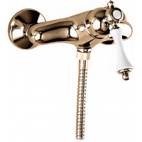 Смеситель для душа Cezares Margot MARGOT-DM-02-Bi бронза ручка белая
