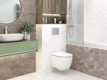 Настенная плитка Evan White WT15EVA00R 24.6x74x9.8 от Delacora (Россия)