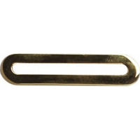 Декоративная накладка на отверстие перелива для ванны BelBagno BB39-T-ORO золото