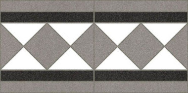 Бордюр Barnet Cenefa Basildon Blanco 15.8x31.6 от Vives Ceramica (Испания)