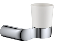 Стакан для ванной RUSH Flores FL08310 хром