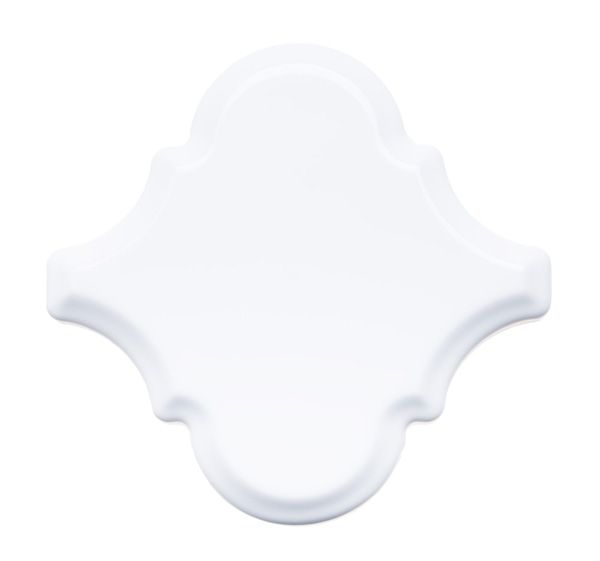 Настенная плитка RENAISSANCE ARABESCO BISELADO SNOW CAP (ADST8001) 15x15 от ADEX (Испания)